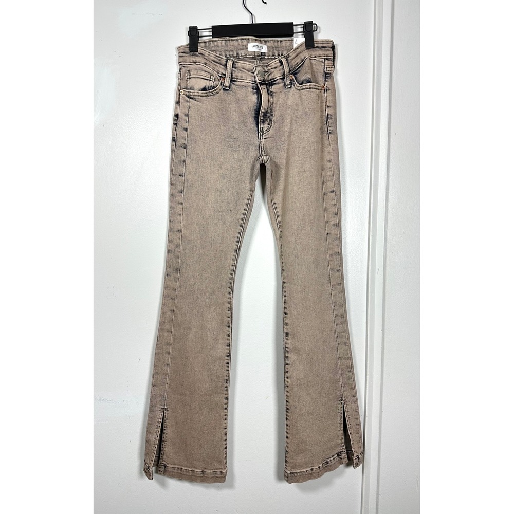 NWT Artemis The Modern Curvy 5/26 juniors ivy boot cut y2k slit‎ ankle low
